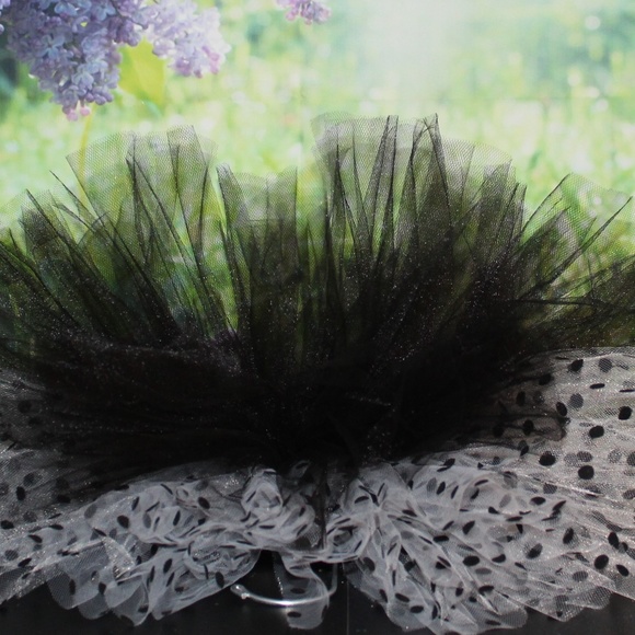 TUTU Black and White Veil Set - Picture 3 of 8